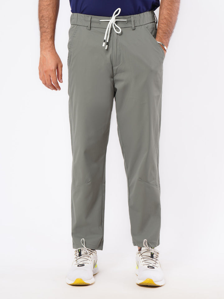 Relaxed-fit Korean Trouser Light Grey-47