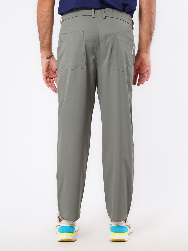 Relaxed-fit Korean Trouser Light Grey-47