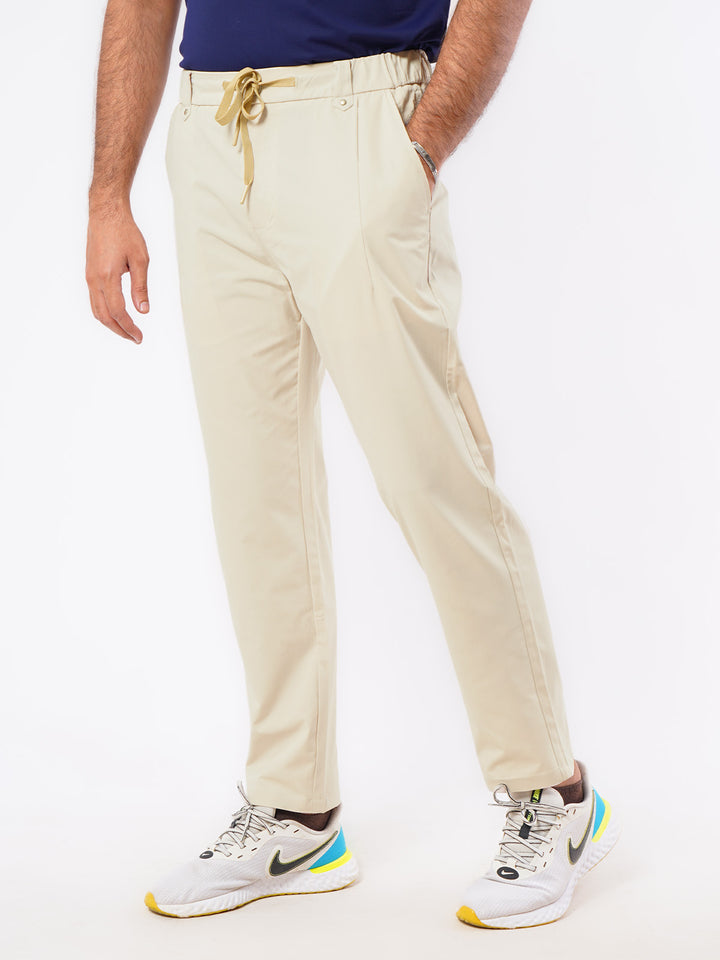 Relaxed-fit Korean Trouser Light Fawn-47