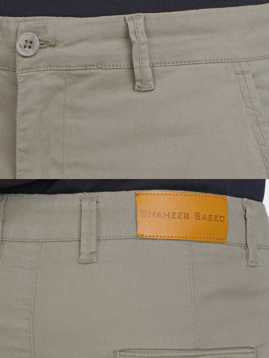 Light Khaki Plain Cotton Chino Pant-39