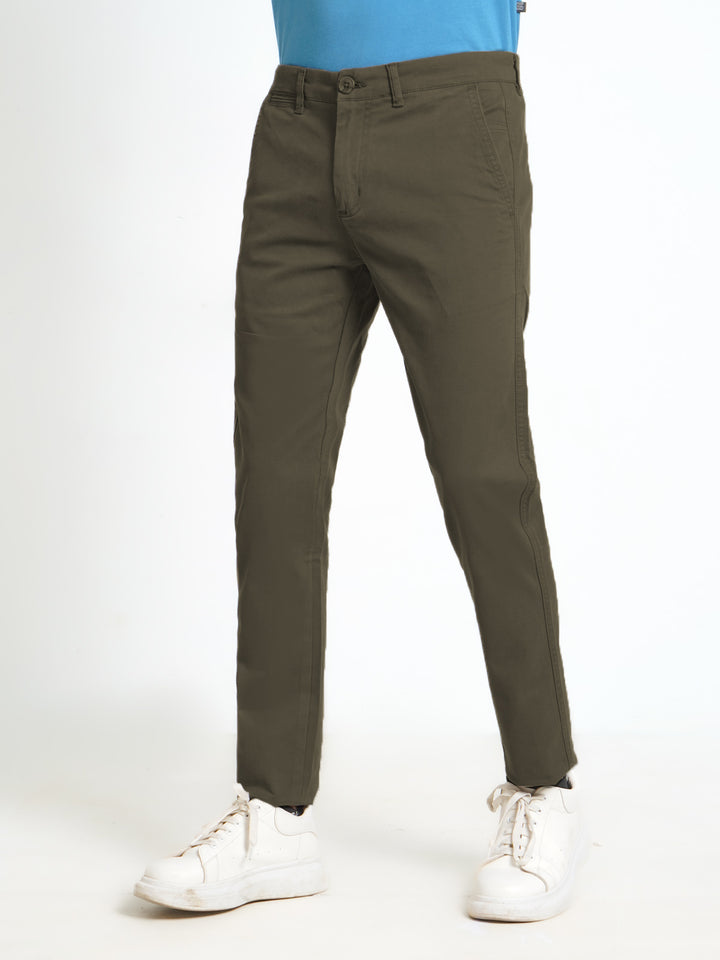 Mocha Cotton Chino Pant-31