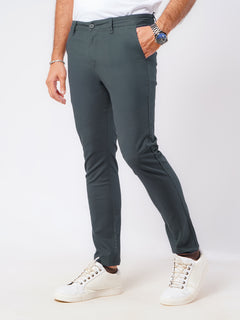 Navy Blue Plain Cotton Chino Pant-46