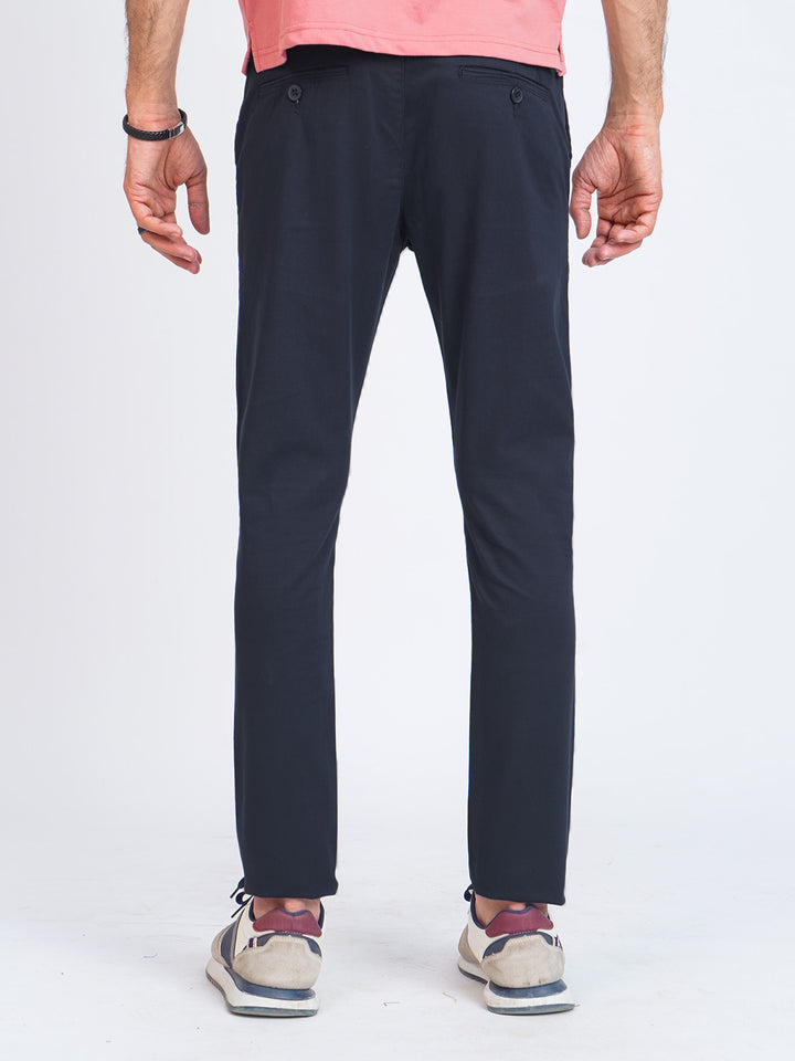 Navy Blue (2) Plain Cotton Chino Pant-48