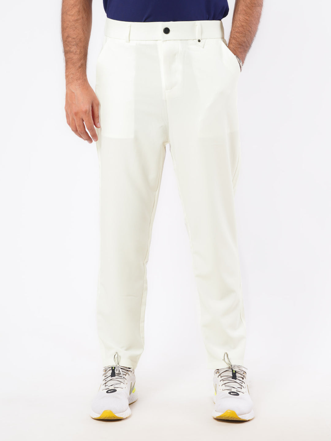 Relaxed-fit Korean Pant Off-White-47