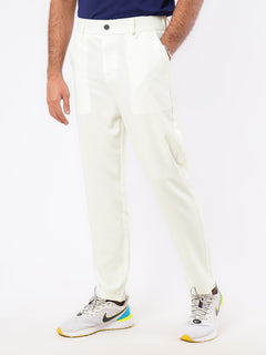 Relaxed-fit Korean Pant Off-White-47