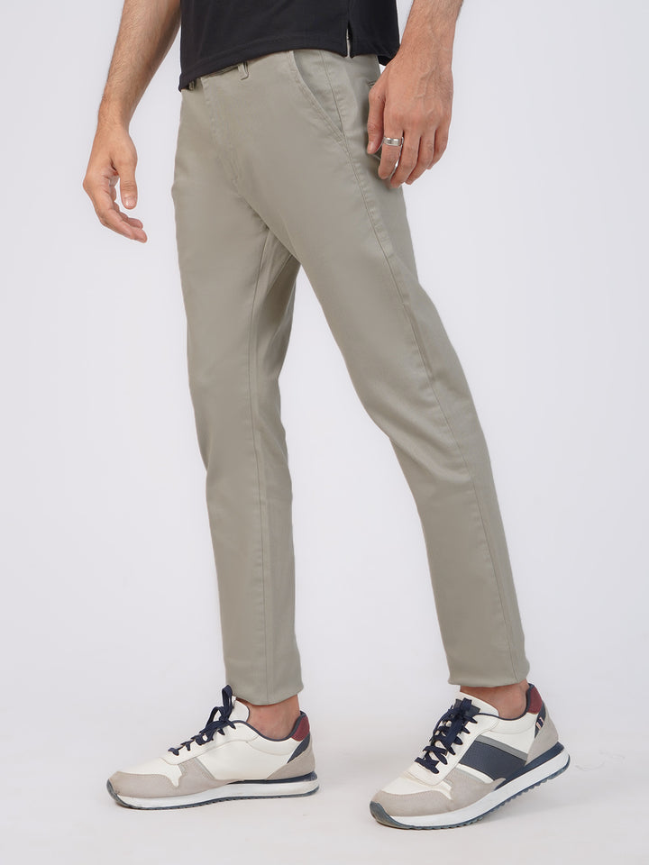 Stone Plain Cotton Chino Pant-42