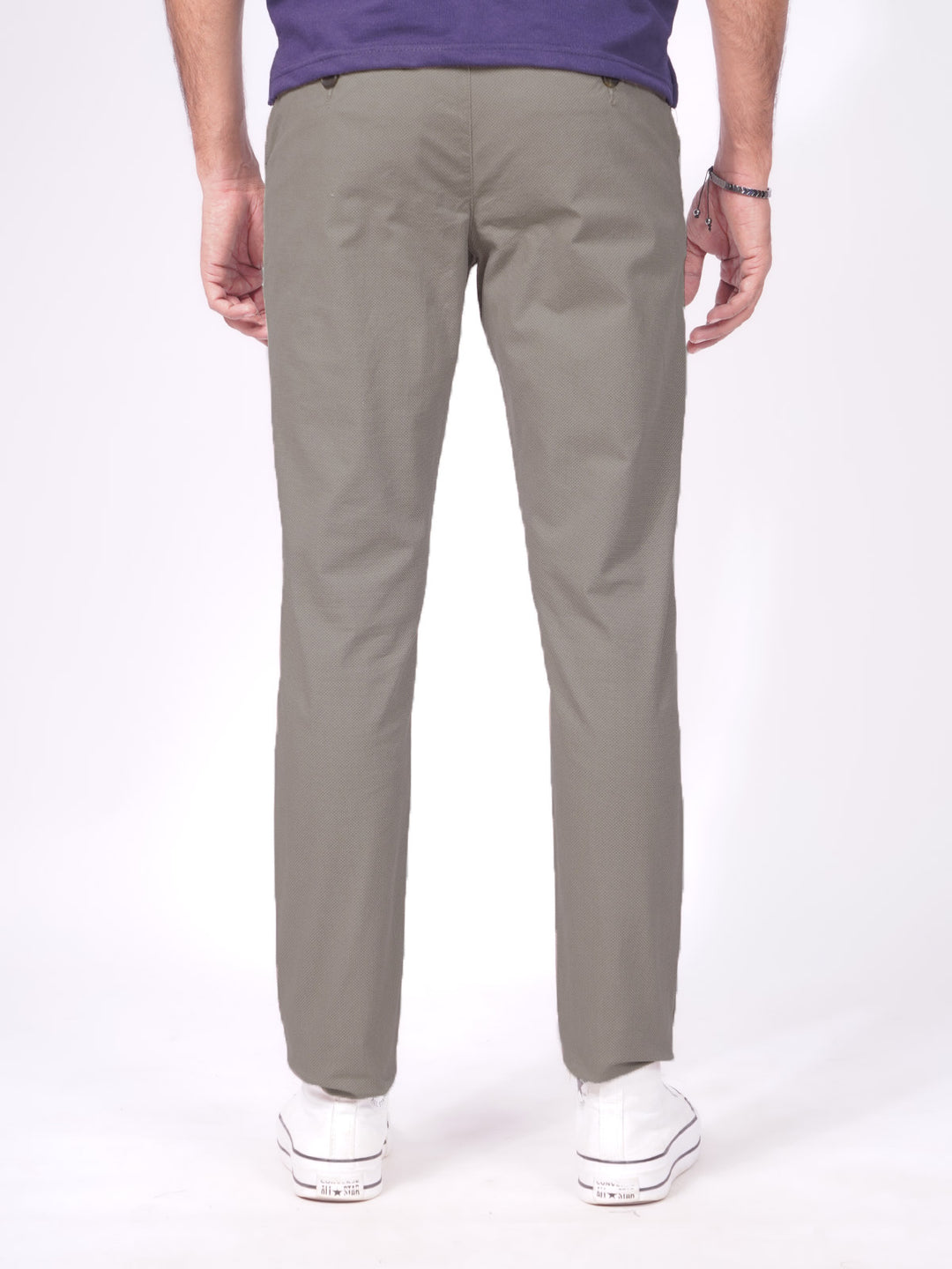 Stone Self Print Cotton Chino Pant-40