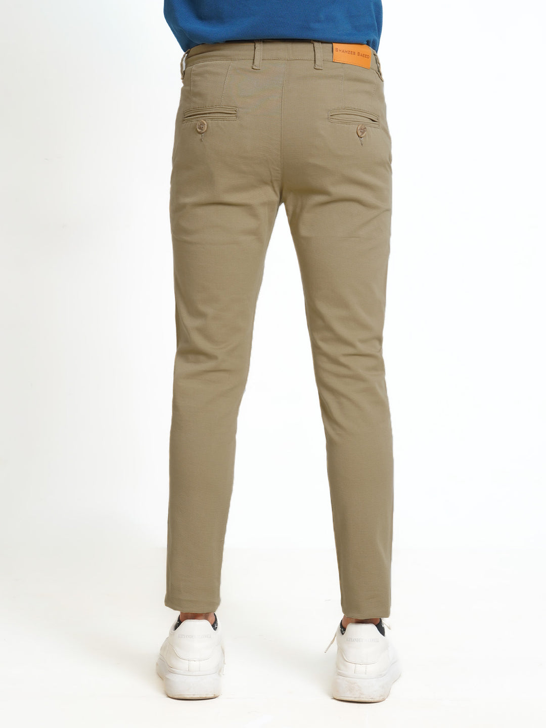 Tan Self Cotton Chino Pant-31