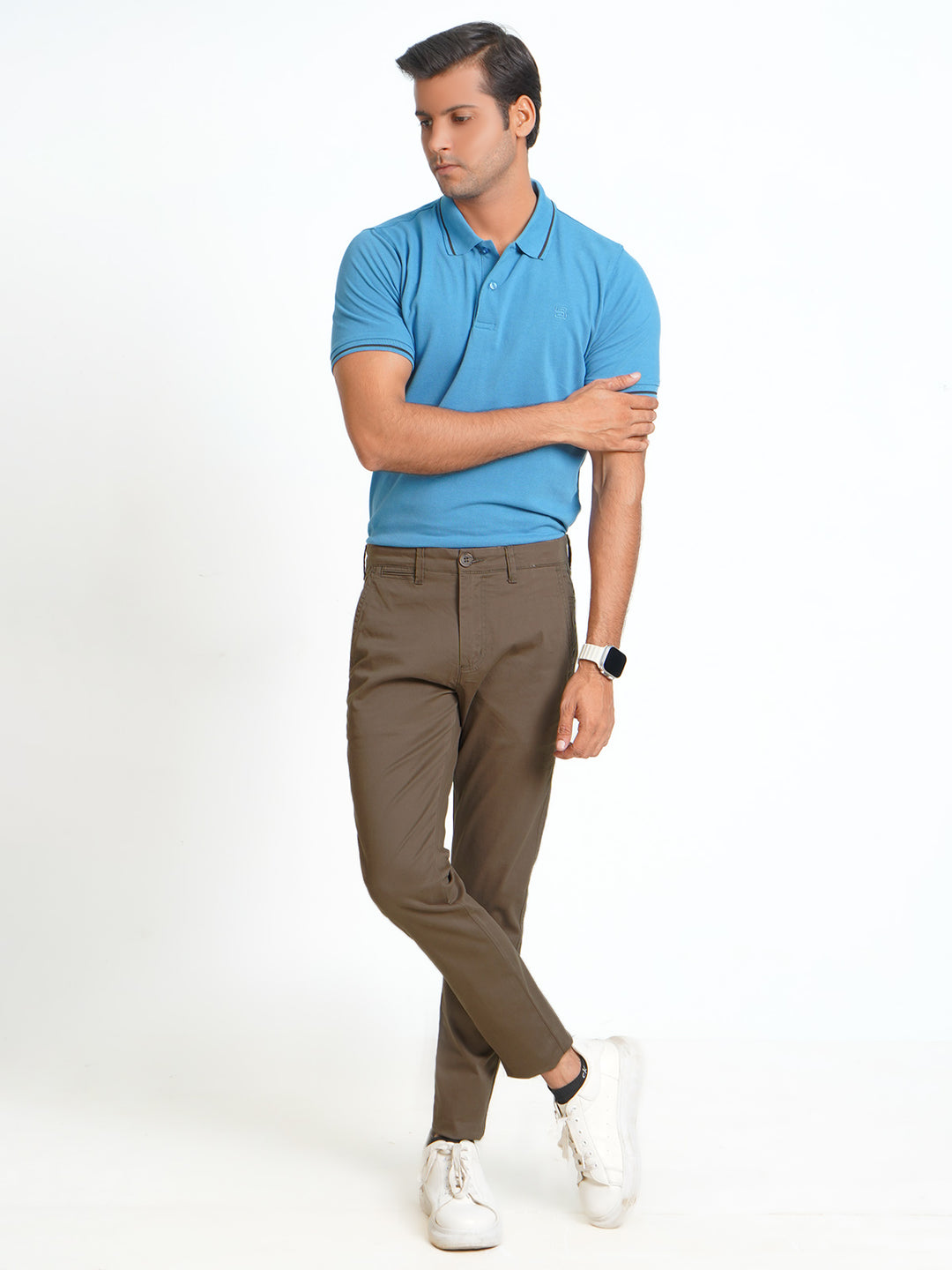 Tawny Plain Cotton Chino Pant-31