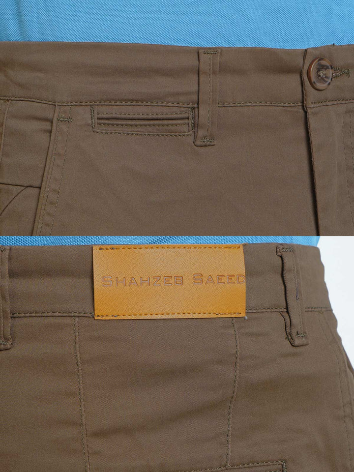 Tawny Plain Cotton Chino Pant-31