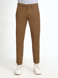 Cinnamon Plain Cotton Chino Pant-31