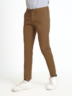 Cinnamon Plain Cotton Chino Pant-31