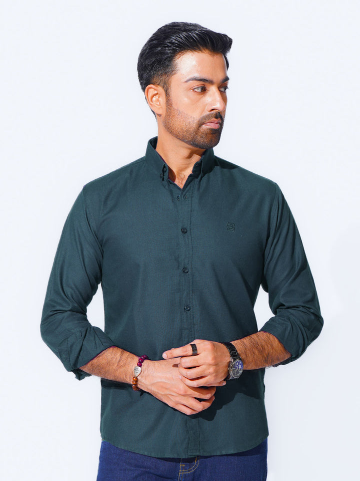 Poseidon Plain Button Down Casual Shirt (CSB-217)