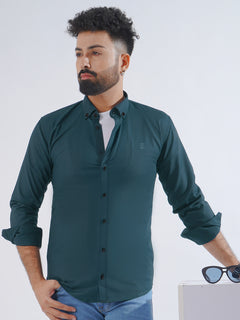 Poseidon Plain Button Down Casual Shirt (CSB-217)