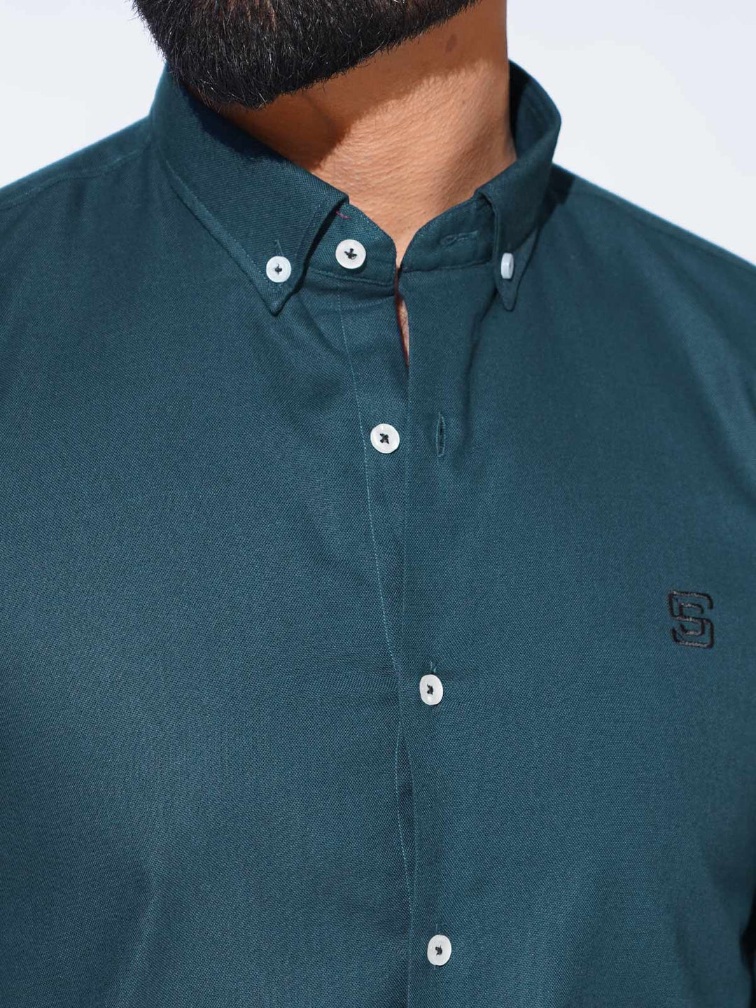 Poseidon Plain Button Down Casual Shirt (CSB-228)