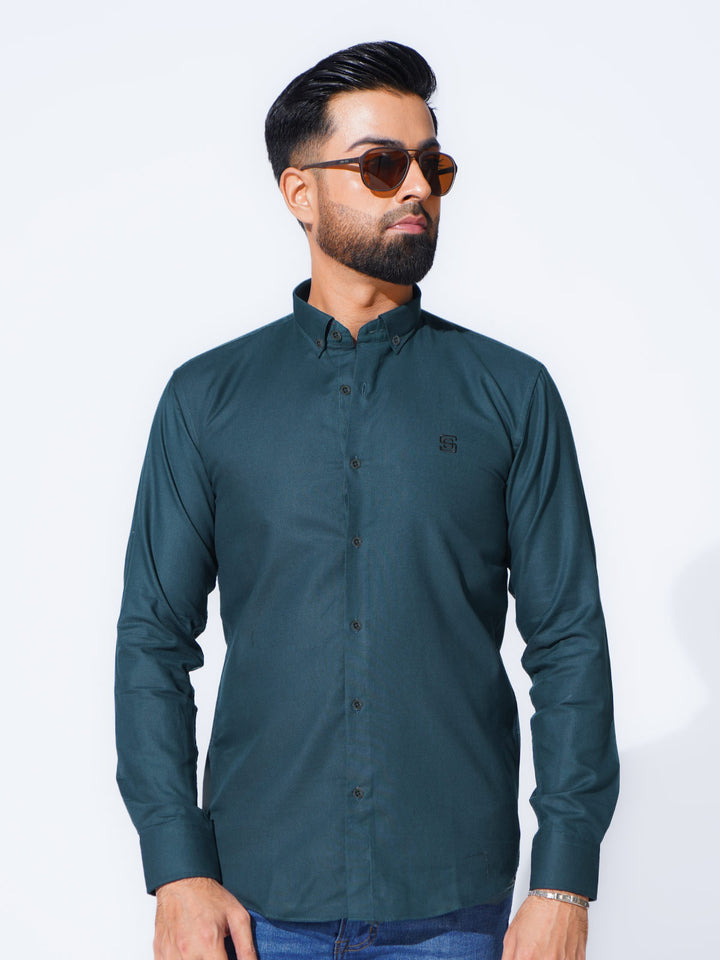 Poseidon Self Button Down Casual Shirt (CSB-234)