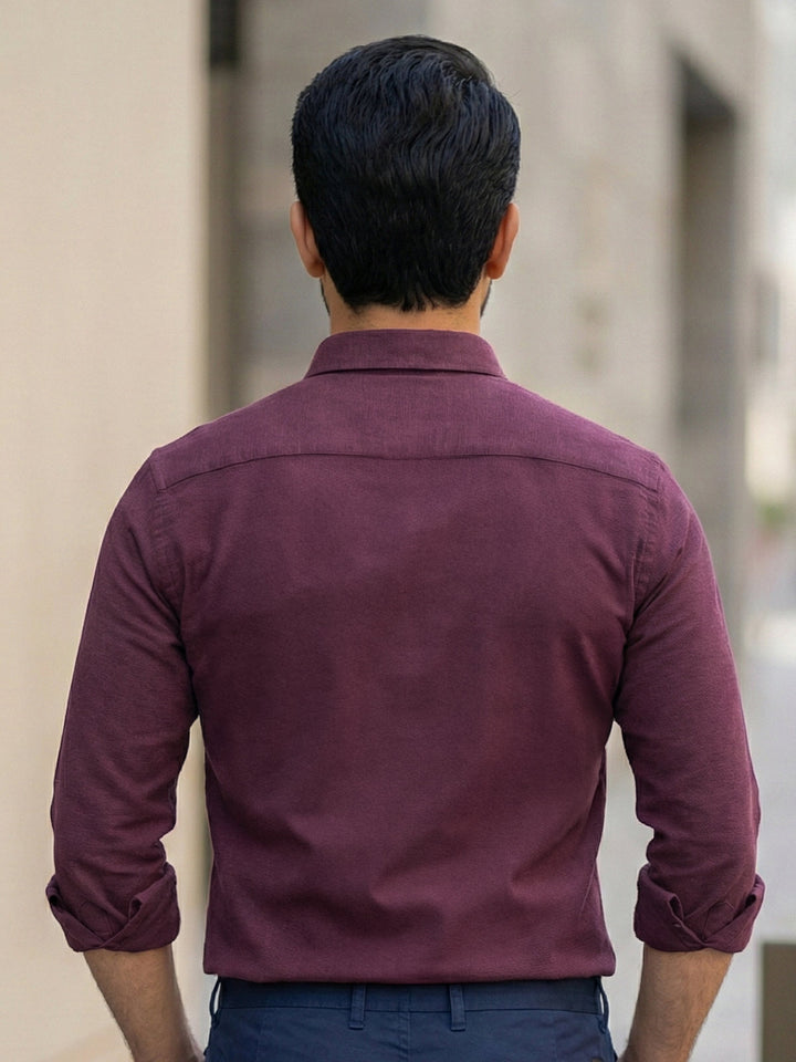 Maroon Oxford Shirt (CSB-280)