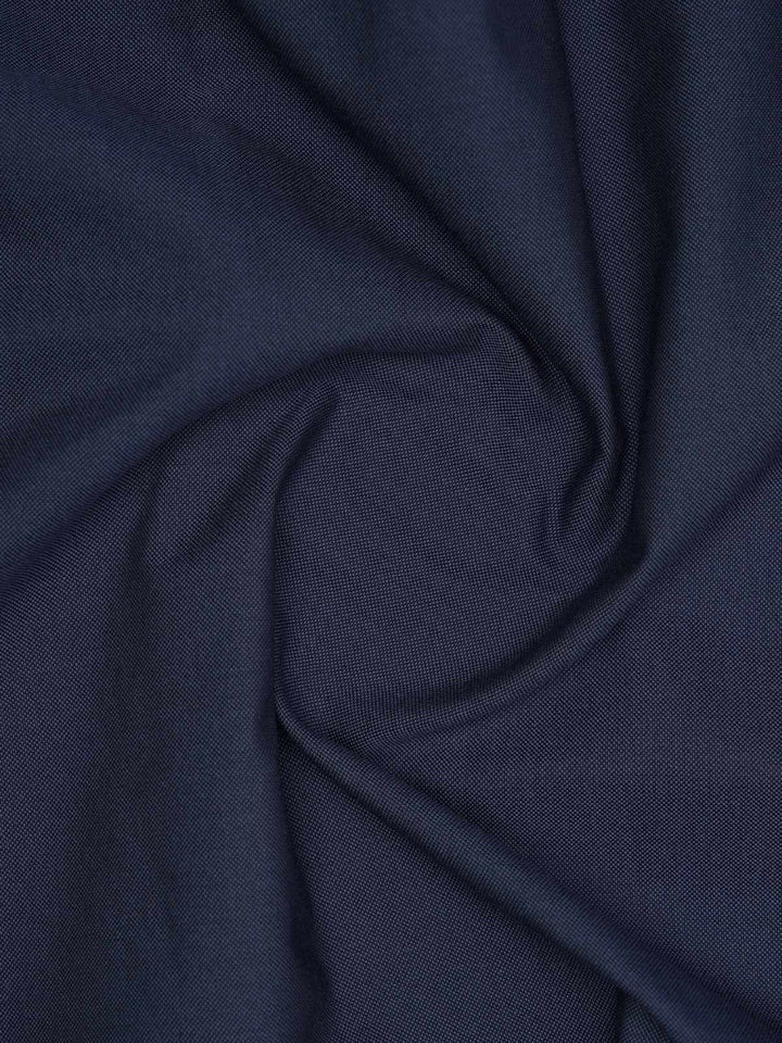 Dark Blue Self Button Down Casual Shirt (CSB-305)