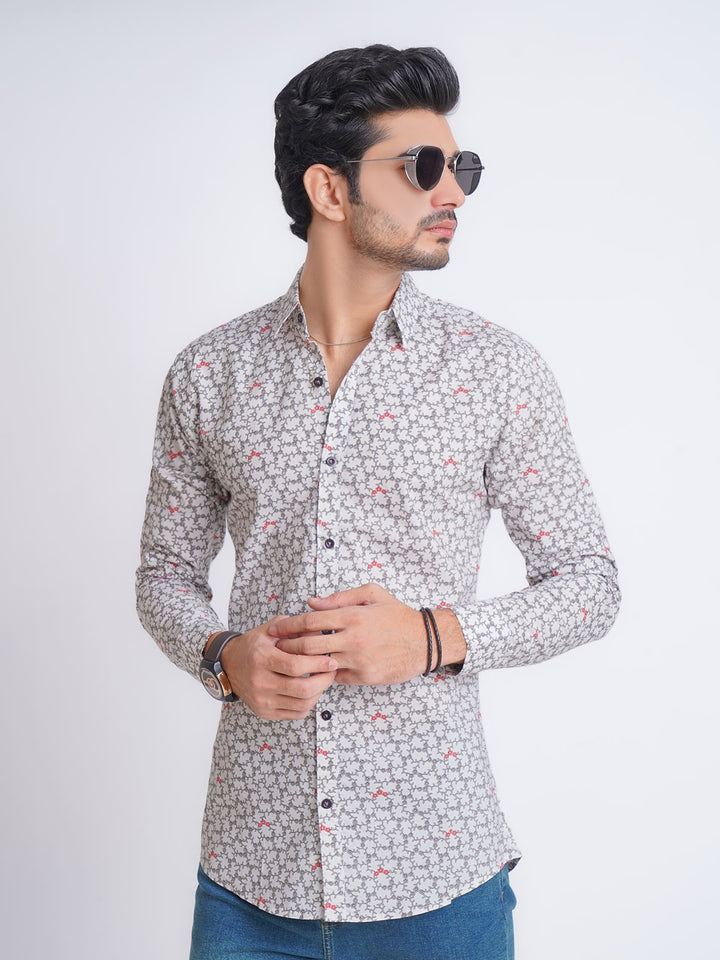 Multi Color Designer Printed Casual Shirt (CSP-161)