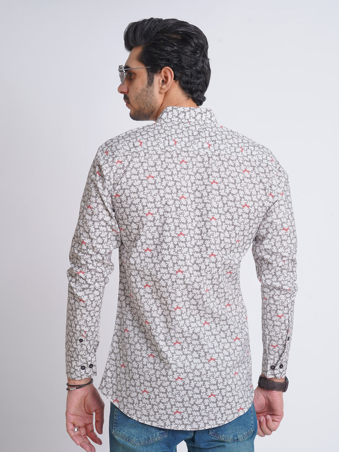 Multi Color Designer Printed Casual Shirt (CSP-161)