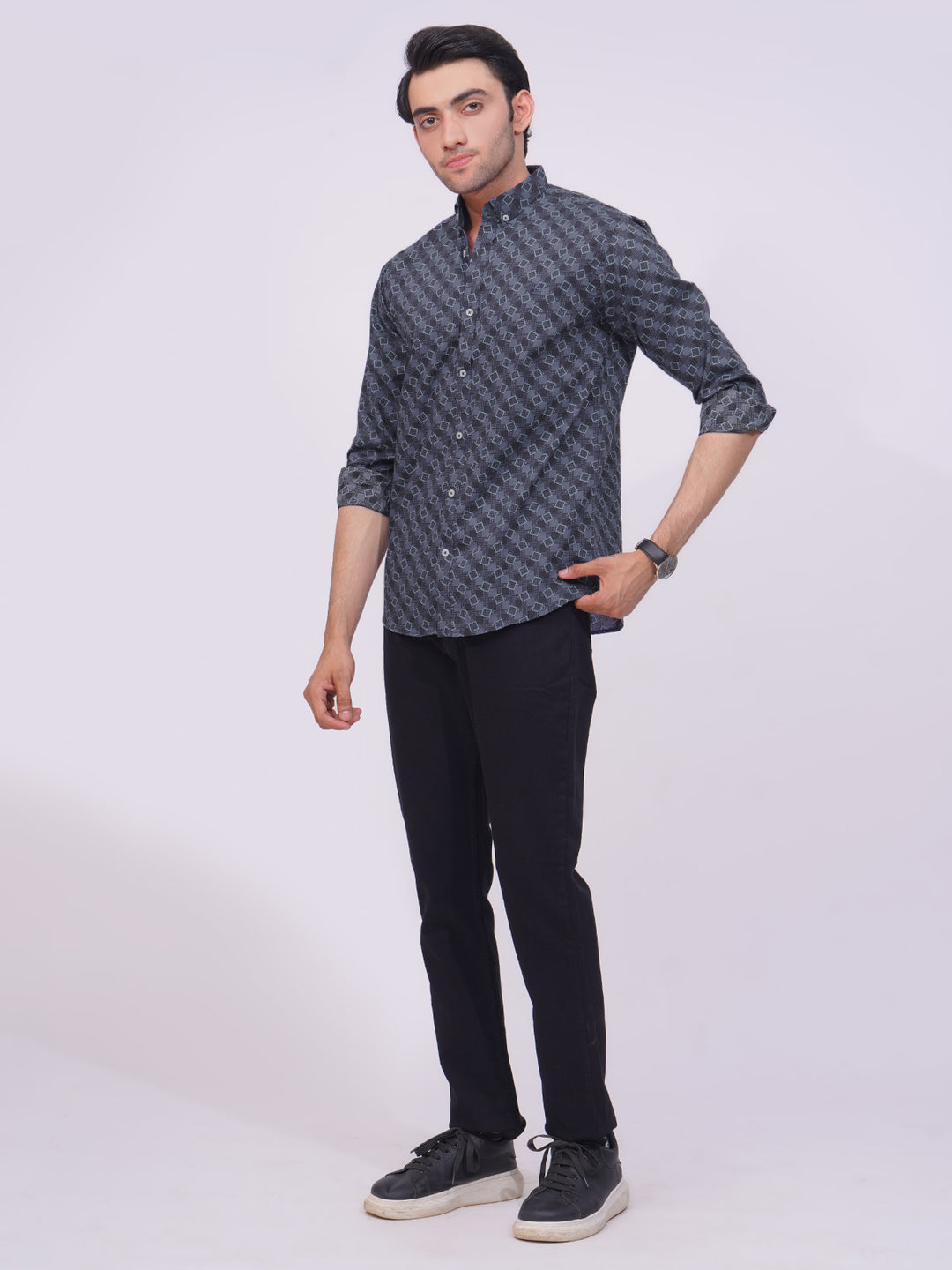 Multi Color Designer Printed Casual Shirt (CSP-234)