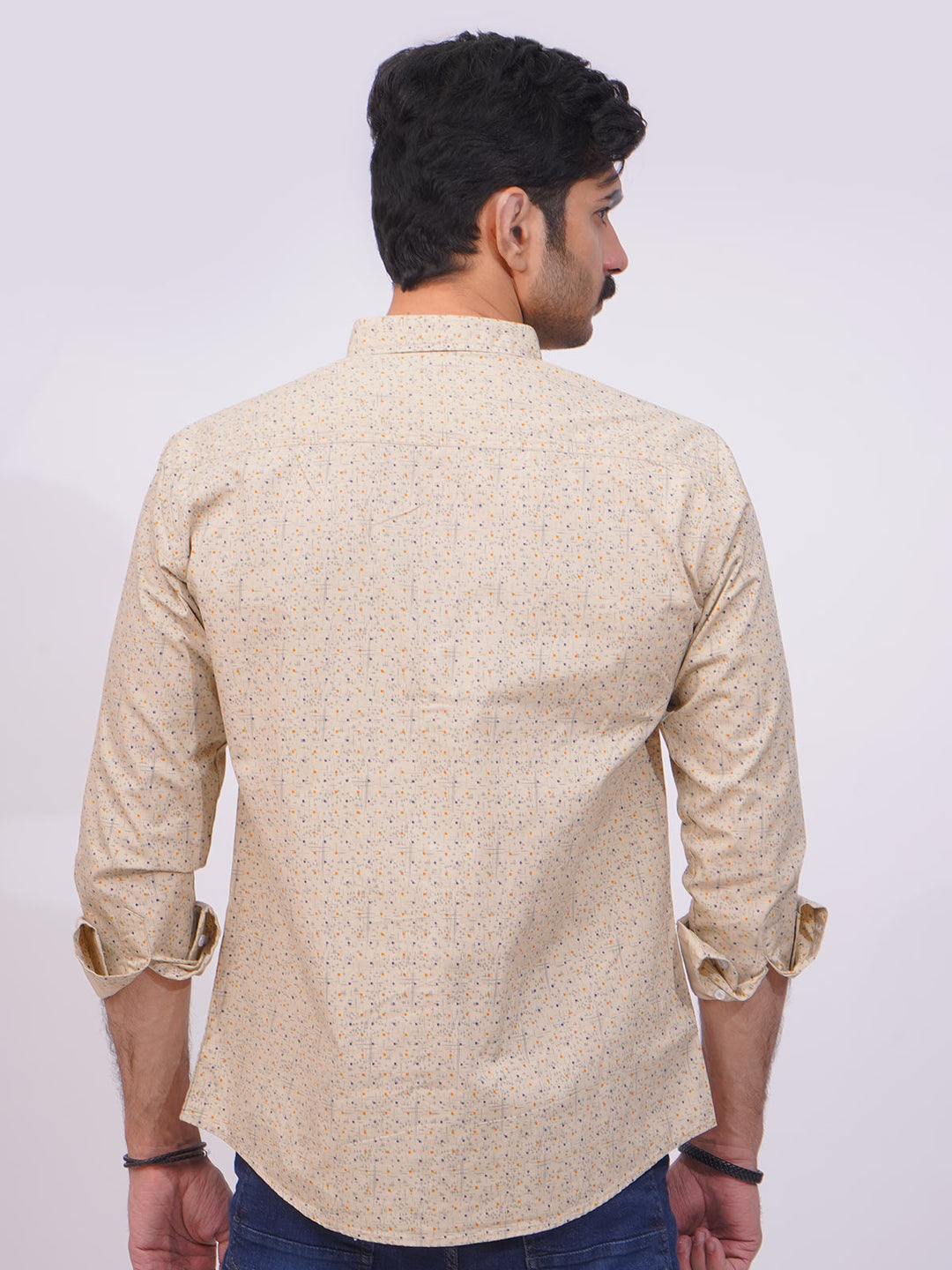 Camel Designer Printed Casual Shirt  (CSP-253)