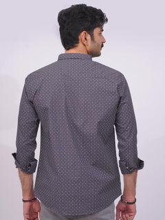 Purple Designer Printed Casual Shirt  (CSP-254)