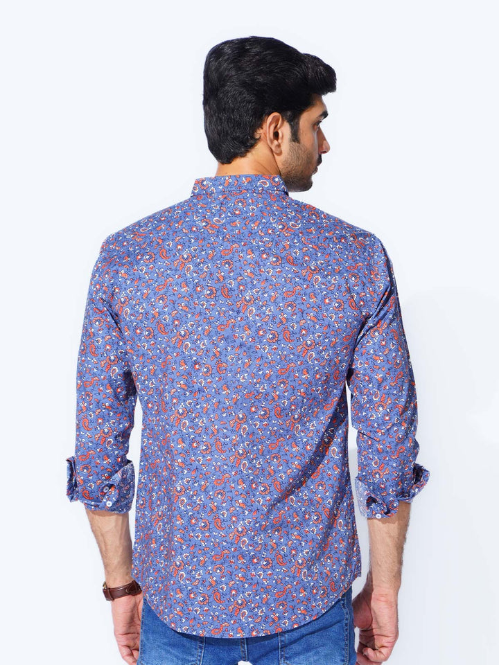 Multi Color Designer Printed Casual Shirt (CSP-284)