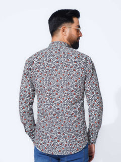 Multi Color Designer Printed Casual Shirt (CSP-301)