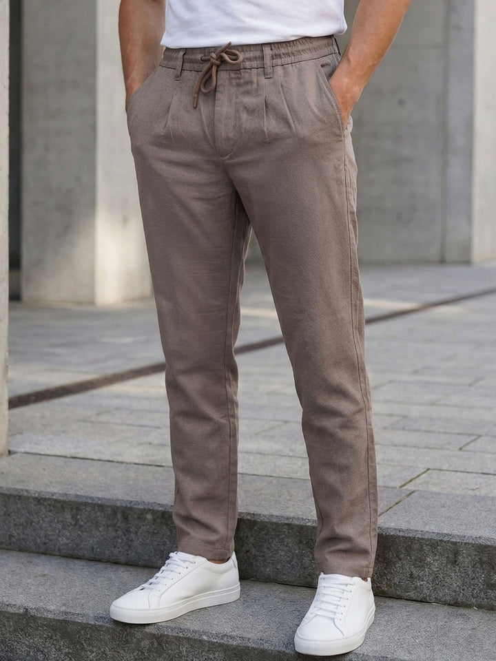 Brown Cotton Stretch Trouser (CST-028)