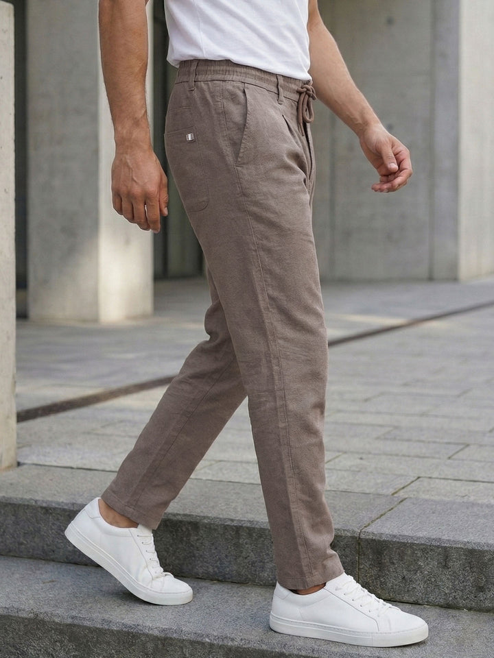 Brown Cotton Stretch Trouser (CST-028)