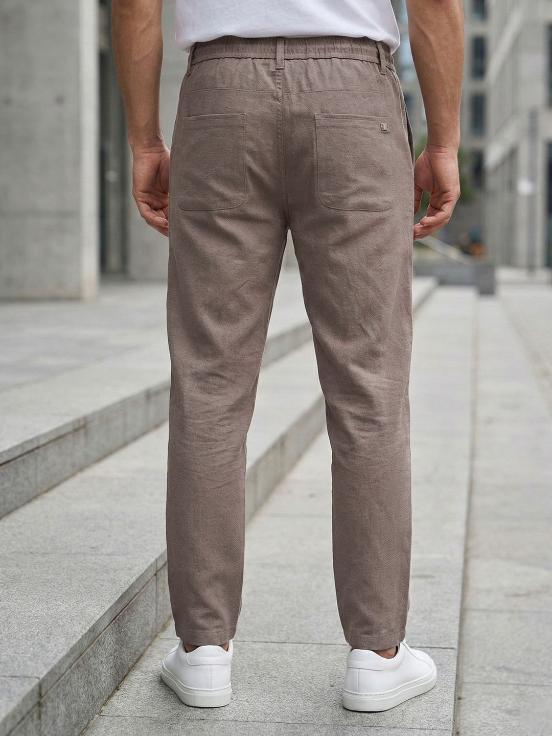 Brown Cotton Stretch Trouser (CST-028)