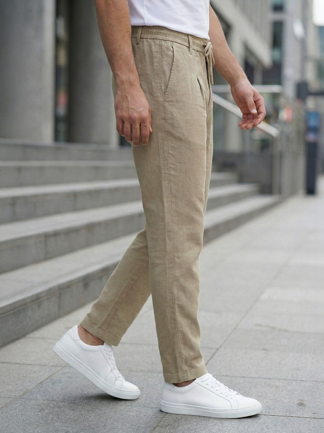Stone Cotton Stretch Trouser (CST-030)