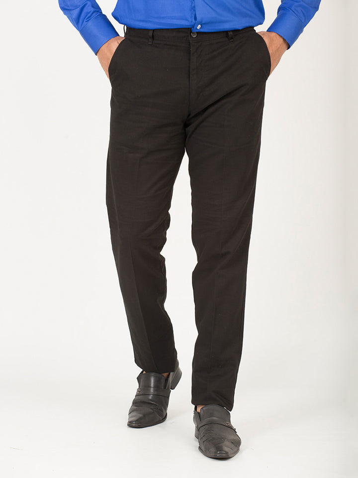 Black Wrinkle Free Trouser (CTR-80)