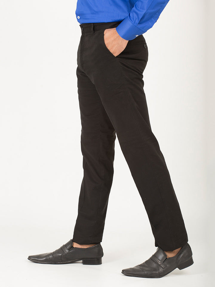 Black Wrinkle Free Trouser (CTR-80)