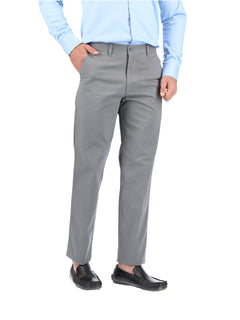 Grey Wrinkle Free Trouser (CTR-81)