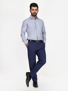 Navy Blue Wrinkle Free Trouser (CTR-89)