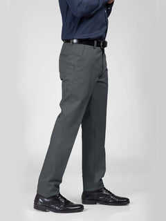 Dark Grey Wrinkle Free Trouser (CTR-106)