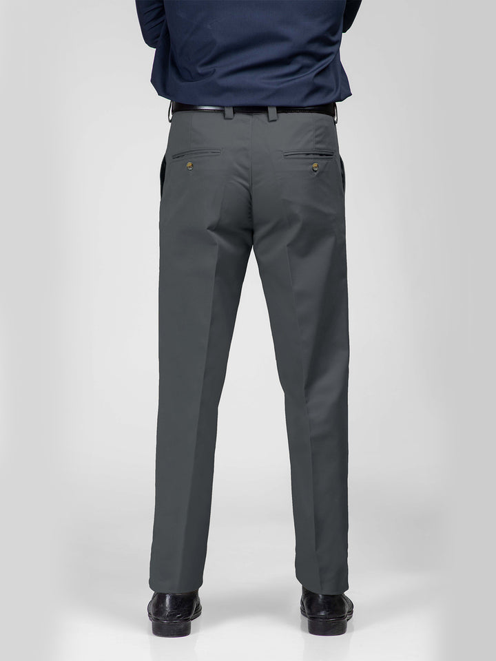 Dark Grey Wrinkle Free Trouser (CTR-106)