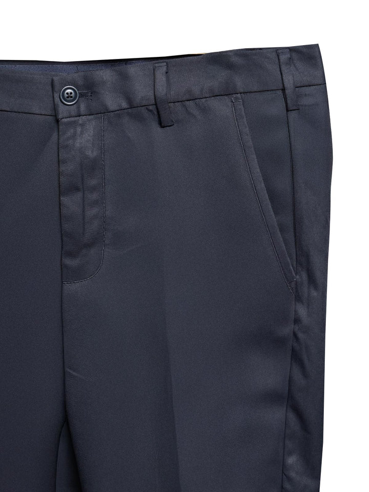Navy Blue Wrinkle Free Trouser (CTR-117)