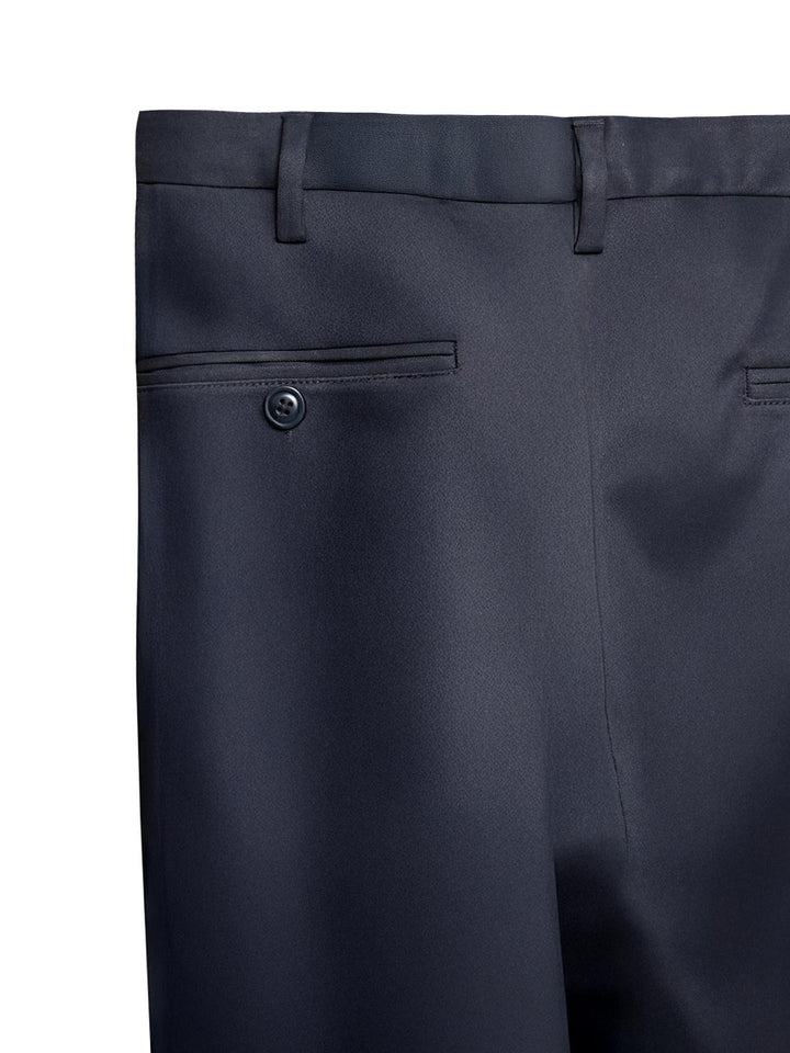 Navy Blue Wrinkle Free Trouser (CTR-117)