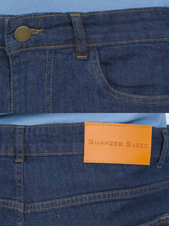 Blue Stretchable Denim Jeans 39