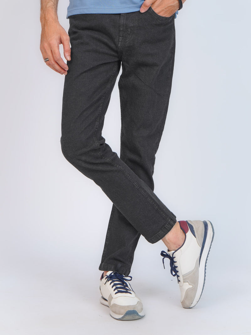 Charcoal Stretchable Denim Jeans 39
