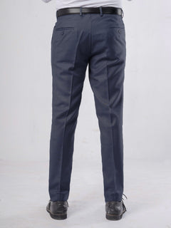Dark Blue Self Executive Formal Dress Trouser (FDT-118)