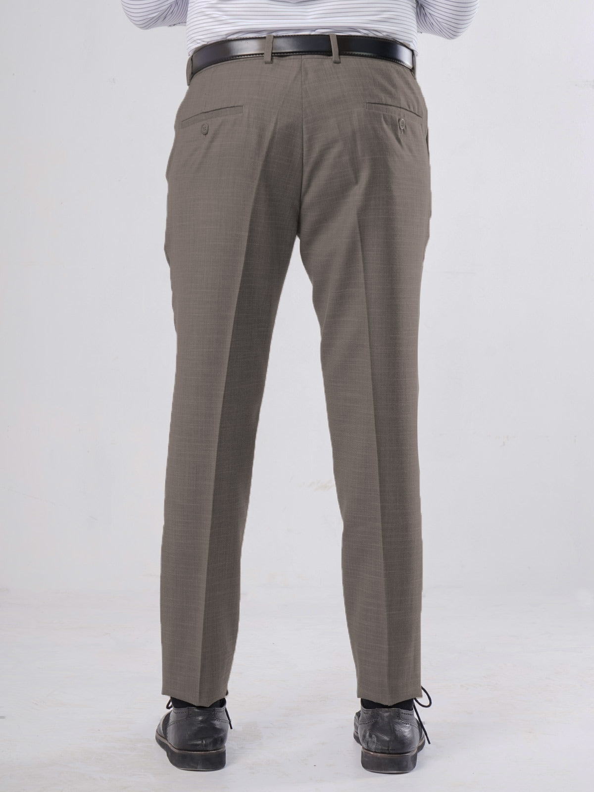 Light Brown Self Executive Formal Dress Trouser (FDT-119)