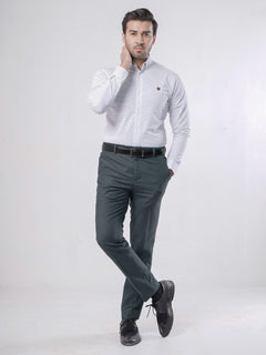 Dark Grey Self Executive Formal Dress Trouser (FDT-120)