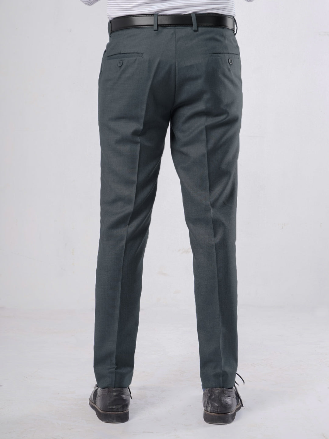 Dark Grey Self Executive Formal Dress Trouser (FDT-120)