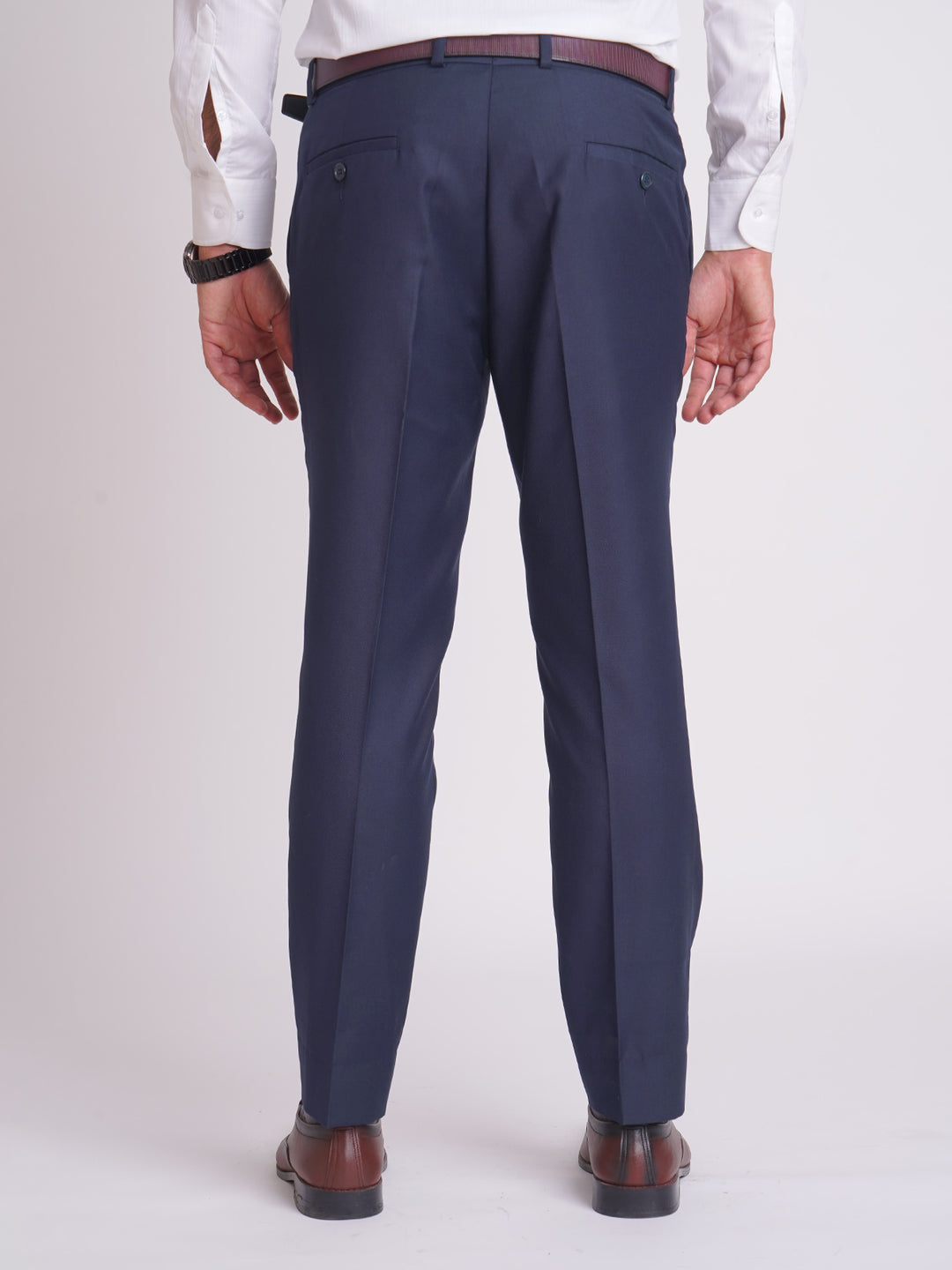 Blue Plain Executive Formal Dress Trouser  (FDT-156)