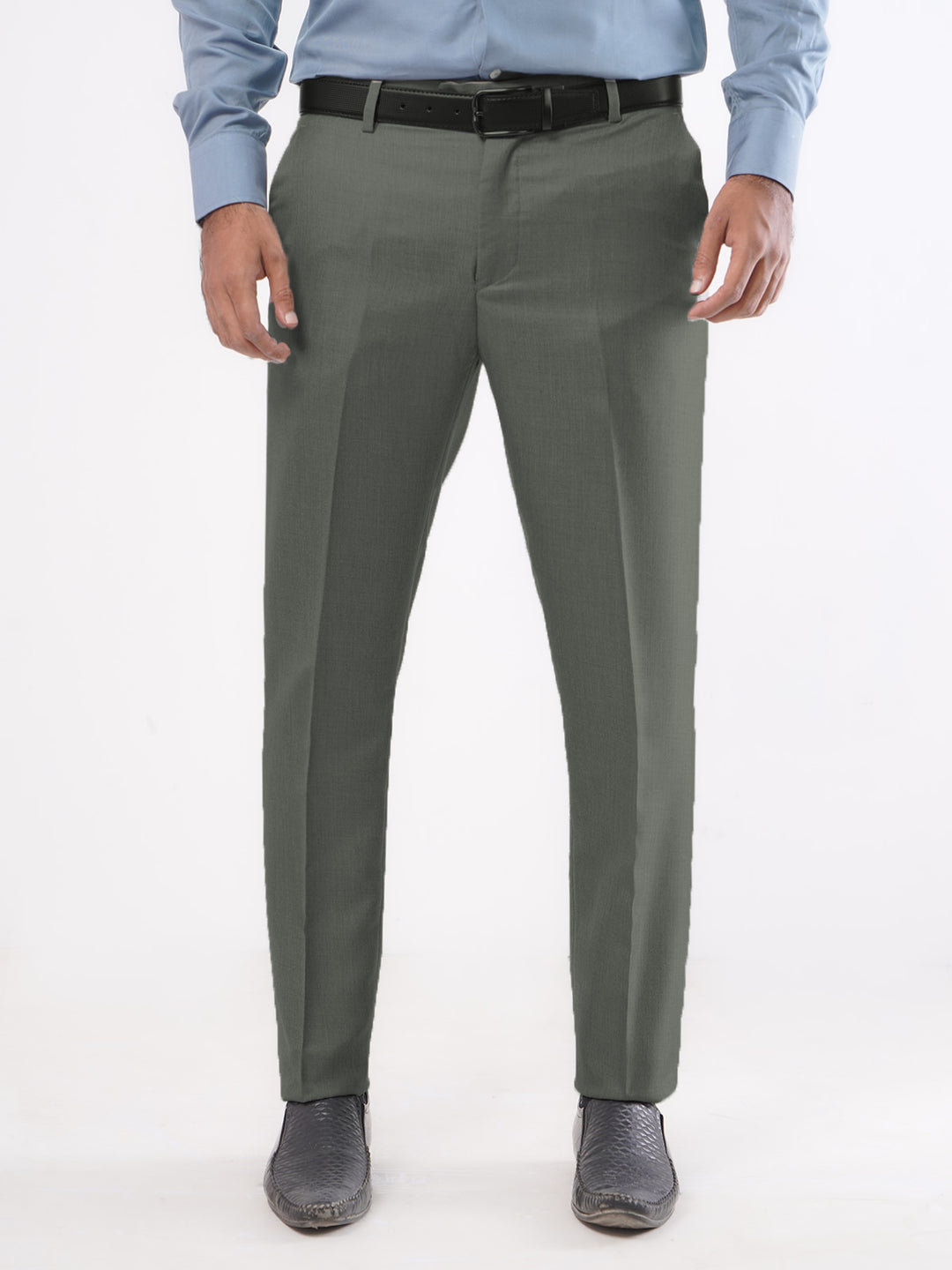 Green Plain Executive Formal Dress Trouser (FDT-101)