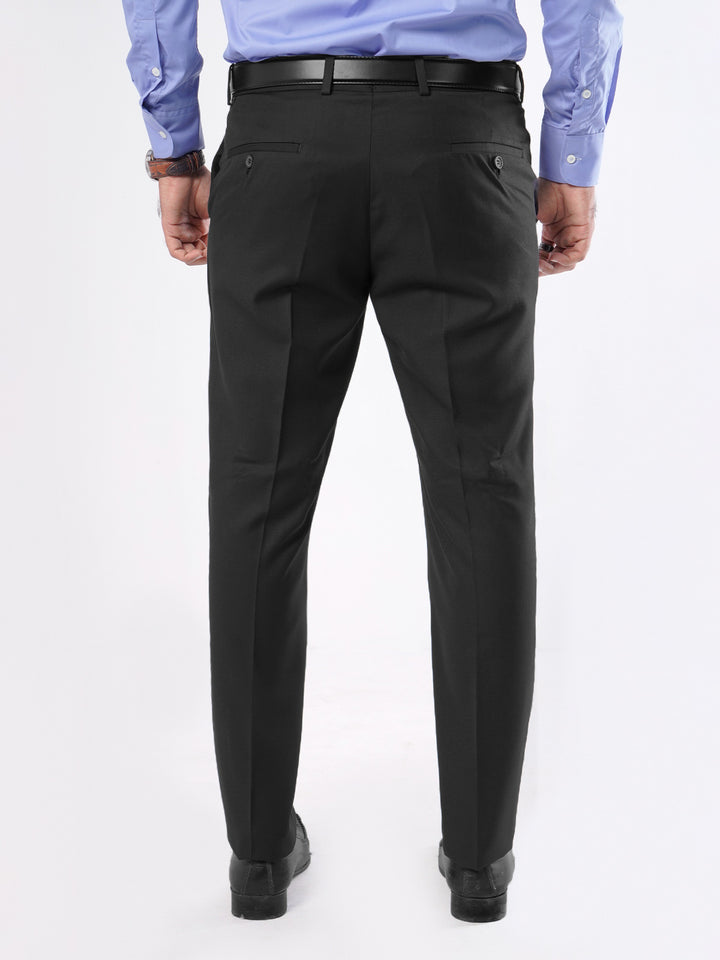 Black Plain Executive Formal Dress Trouser (FDT-103)